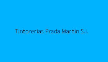 Tintorerias Prada Martin S.l.